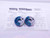 CERTIFIED 1 1/16 12 UN 2A THREAD RING GAGES 1.0625 GO NO GO = 1.0067 & 1.0010 - DW41551TLC