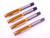 4pcs NEW GREENFIELD 7/16 14 NC GH5 HSS TiN PLUG TAP 3 SPIRAL POINT FL .4375 - JJ2216CH5