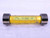 1 5/8 18 UNEF 3A SET THREAD PLUG GAGE 1.625 GO NO GO P.D.'S = 1.5889 & 1.5852 - DW41619BD6