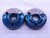 1" 8 UNC 2A LEFT HAND THREAD RING GAGES 1.0 GO NO GO P.D.'S = .9168 & .9100 L.H. - DW41636CH5