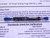 CERTIFIED 3 48 UNC 2A SET THREAD PLUG GAGE #3 .099 GO NO GO PDS= .0848 & .0825 - DW41678TLC