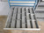 LISTA 16 DRAWER INDUSTRIAL TOOL STORAGE CABINET W/ DIVIDERS 28.25" X 28.5" X 61"