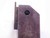 KENNAMETAL 6308 0672 LATHE TURNING TOOL HOLDER 1 1/4" SQUARE SHANK 5 1/4 OAL - JJ2433CR5