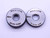 NEW M14 X 1.5 6g SOLID THREAD RING GAGES 14 GO NO GO P.D.'S = 12.994 & 12.854 - DW41803MSAF