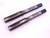 2pcs NEW GREENFIELD 7/16 27 NS GH-5 HSS BOTTOMING TAP 4 STRAIGHT FLUTE .4375 - JJ2585BB6