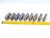 9pc LOT OF STEEL 1-2-3 SET-UP BLOCKS 23 HOLES AND 11 HOLES PRECISION MACHINIST - JG5068AT5