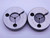 NEW 2 56 UNJC 3A THREAD RING GAGES #2 .086 .0860 GO NO GO P.D.'S = .0744 & .0728 - DW41928GFG