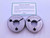 NEW 13/16 20 UNJEF 3A THREAD RING GAGES .8125 GO NO GO P.D.'S = .7800 & .7767 - DW41935GFG