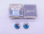 4 40 UNJC 3A THREAD RING GAGES #4 .112 .1120 GO NO GO P.D.'S = .0958 & .0939 - DW41918BG6