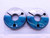 1 3/16 16 UNJ 3A THREAD RING GAGES 1.1875 GO NO GO P.D.'S = 1.1469 & 1.1431 - DW41924BG6