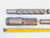 4pc LOT OF SQUARE END MILLS SIZES INLCUDE 1 1/2 , 2" 6 FLUTE 1 1/4 , 2" SHANK - JG5102CT5