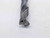 PTD 23/32 O.D. HSS TWIST DRILL BIT MORSE TAPER #2 SHANK 4 3/4 LOC .7187 MT2 - NS7200AT5