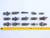 15pc LOT OF DEVLIEG MICROBORE ADJUSTABLE BORING CARTRIDGES 7 AND 10 FRAME SIZE - JG5136BC6