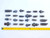 24pc LOT OF DEVLIEG MICROBORE ADJUSTABLE BORING CARTRIDGES 7 AND 10 FRAME SIZE - JG5137BC6