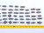 63pc LOT OF DEVLIEG MICROBORE ADJUSTABLE BORING CARTRIDGES 5A AND 5B FRAME SIZES - JG5147BC6