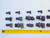 22pc LOT OF DEVLIEG MICROBORE INDEXABLE INSERT ADJUSTABLE BORING CARTRIDGES - JG5151BC6