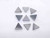 9pcs NEW INTERSTATE TPG-322 I22 CARBIDE TURNING INSERTS ICC-12180-B TP-32 T2440 - NS7335RDT