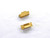 2pcs SECO LCMF160604-0600-MT TP200 TiN CARBIDE GROOVING INSERTS 6mm WIDTH 6.0 - NS7339RDT