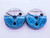 1/4 32 UNEF 2A BEFORE PLATE THREAD RING GAGES .25 GO NO GO PD'S = .2271 & .2247 - DW41948BG6
