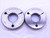 NEW 1 5/8 12 UN 3A VERMONT THREAD RING GAGES 1.625 GO NO GO PDS= 1.5709 & 1.5665 - DW42047VTG