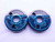 3/4 18 UNS 2A SPECIAL THREAD RING GAGES .75 .750 GO NO GO P.D.'S = .7115 & .7069 - DW42101LVR