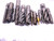 24pcs LOT HSS END MILLS 1/8 - 3/4 O.D. RANGE ROUGHING TAPERED SQUARE BALL NOSE - JJ2995LVR
