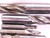 24pcs LOT HSS END MILLS 1/8 - 3/4 O.D. RANGE ROUGHING TAPERED SQUARE BALL NOSE - JJ2995LVR
