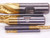 24pcs LOT HSS END MILLS 1/8 - 3/4 O.D. RANGE ROUGHING TAPERED SQUARE BALL NOSE - JJ2995LVR