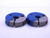 1/2 20 DS 2A BEFORE PLATE DOUBLE LEAD THREAD RING GAGES .5 GO NOGO = .4793 .4737 - DW42314CD5