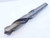UNION DRILL CO. 2 3/16 O.D. HSS DRILL BIT MORSE TAPER #5 SHANK 2.1875 MT5 USA