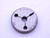 NEW 3/8 32 UNEF 2A VERMONT THREAD RING GAGE .375 .3750 NO GO ONLY P.D. = .3503 - DW42451VTGB