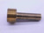 SHOP MADE M40 X 1.5 BRASS THREAD PLUG GAGE 40 METRIC INSPECTION CHECK - DW42465BP6