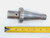 NMTB40 MORSE TAPER #2 TOOL HOLDER STUB 2 3/8 PROJ. MT2 TANG CROSS-PIN THRU HOLE - JG5519BJ6