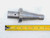 NMTB40 MORSE TAPER #2 TOOL HOLDER STUB 2 3/8 PROJ. MT2 TANG CROSS-PIN THRU HOLE - JG5521BJ6
