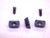 3pcs NEW GREENLEAF ADGT-16224DFR5LD G-915 CARBIDE MILLING INSERTS USA AD-1622 - JJ3236BM6