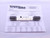CERTIFIED 7/8 18 UNS 2A SET THREAD PLUG GAGE .875 GO NO GO PD'S = .8375 & .8329 - DW42553TLC