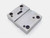 LATHE TOOL POST MOUNTING PLATE 25mm SLOT WIDTH 80mm X 120mm BOLT HOLE DISTANCE - JG5734CZ5