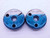 5/8 24 NEF 2 THREAD RING GAGES .625 .6250 GO NO GO P.D.'S = .5979 & .5938 UNEF-2 - DW42576OB6