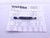 CERTIFIED 3/8 16 UNC 2B THREAD PLUG GAGE .375 GO NO GO P.D.'S = .3344 & .3401 - DW42592TLC
