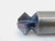 K TOOL 13/16 DIA. 45 DEG INDEXABLE CHAMFER MILL A 0810 3/4 SHANK SPEB-322 .8125 - JG5770BY6