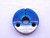 11/16 26 N 3 THREAD RING GAGE .6875 NO GO ONLY P.D. = .6595 UN-3 INSPECTION 3A - DW42626OB6