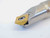 15mm O.D. INDEXABLE SPOT DRILL 5/8 SHANK SINGLE FLUTE HOLDS CCMT INSERT - JG5903BY6
