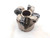 INGERSOLL 2" O.D. COOLANT FACE MILL 5E6K-02R01 3/4 PILOT 4 POCKETS RCLT1606 2.0 - NS7752BY6