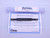 NEW M6 X 1.25 6H METRIC THREAD PLUG GAGE 6 GO NO GO P.D.'S = 5.188 & 5.348 CHECK - DW1546MSAF