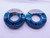 2 1/4 8 UN 2A THREAD RING GAGES 2.25 2.250 GO NO GO P.D.'S = 2.1664 & 2.1584 - DW42750CB6