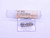 NEW 1/8 27 NPSF PIPE THREAD PLUG GAGE .125 .1250 NO GO ONLY P.D. = .3727 2B - DW42790BY6