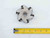 WALTER 80mm O.D. FACE MILL F4030.B27.080.Z06.02 27mm PILOT 6 POCKETS P23696-2.0 - JG6210BL5