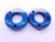 2" 20 NS 2 THREAD RING GAGES 2.0 2.00 2.000 GO NO GO P.D.'S = 1.9675 & 1.9616 - DW42907SLW