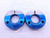 1 13/16 12 NS 3 THREAD RING GAGES 1.8125 GO NO GO P.D.'S = 1.7584 & 1.7536 CHECK - DW42909SLW