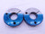 1 5/8 12 UNJ 3A THREAD RING GAGES 1.625 1.6250 GO NO GO P.D.'S = 1.5709 & 1.5665 - DW42960OB6